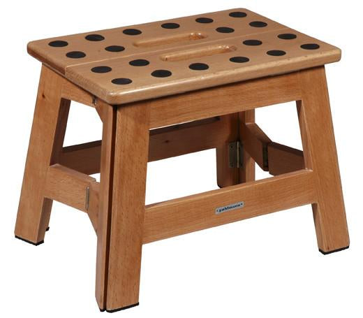 JAMES foldable stool WOOD - Slowood