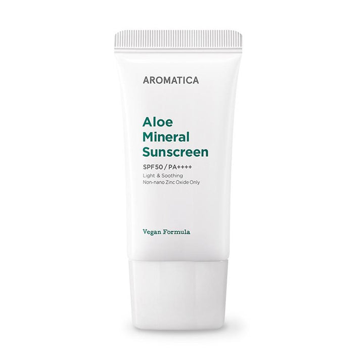 Aloe Mineral Sunscreen SPF50/PA++++ - Slowood