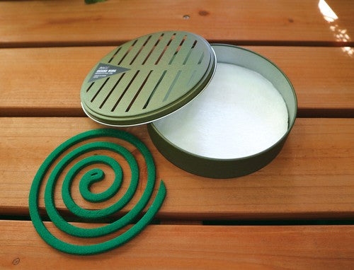 Round Mosquito Coil Stand - Green - Slowood