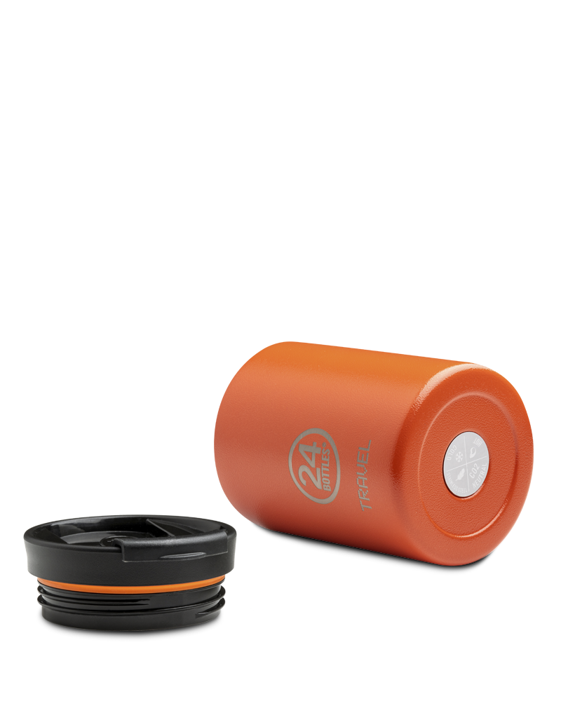 Travel Tumbler Sunset Orange 350ml - Slowood