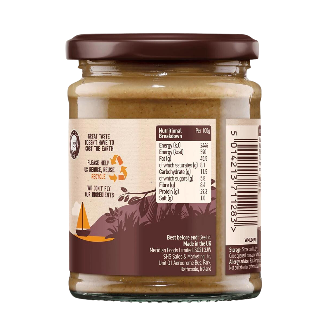 Smooth Peanut Butter with Sea Salt 280g - Slowood