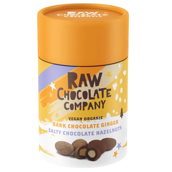 Chocolate Hazelnuts and Ginger Gift Tub 180g - Slowood