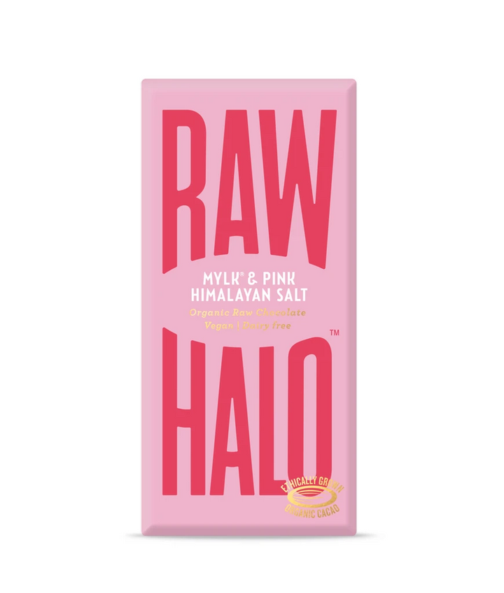 Mylk & Pink Salt Vegan Chocolate 35g - Slowood