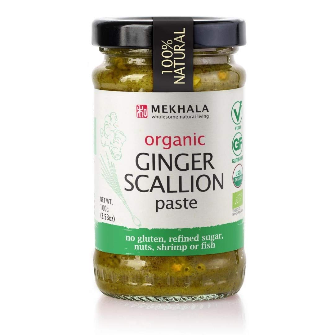 Organic Gluten Free Ginger Scallion Paste 100g - Slowood