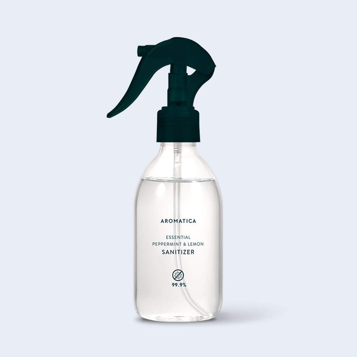 Essential Sanitizer Peppermint & Lemon 200ml - Slowood