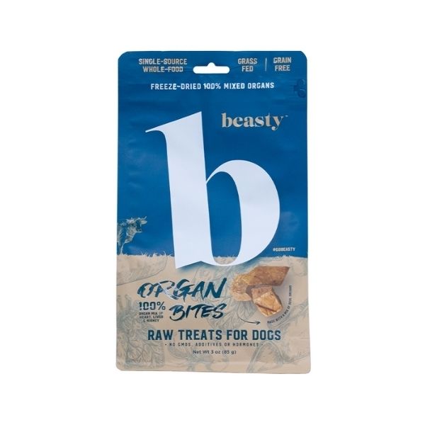 Freeze Dried 100% Beef Organ Bites 85g - Slowood