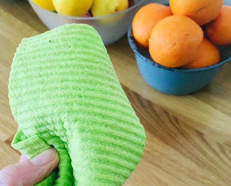 100% Natural Reuable Sponge Cloths 5pcs - Slowood