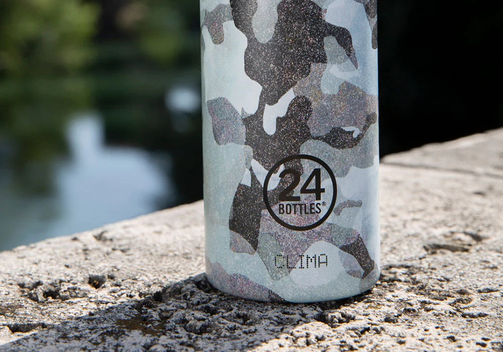 Clima Bottles 500ml - Camo Grey - Slowood