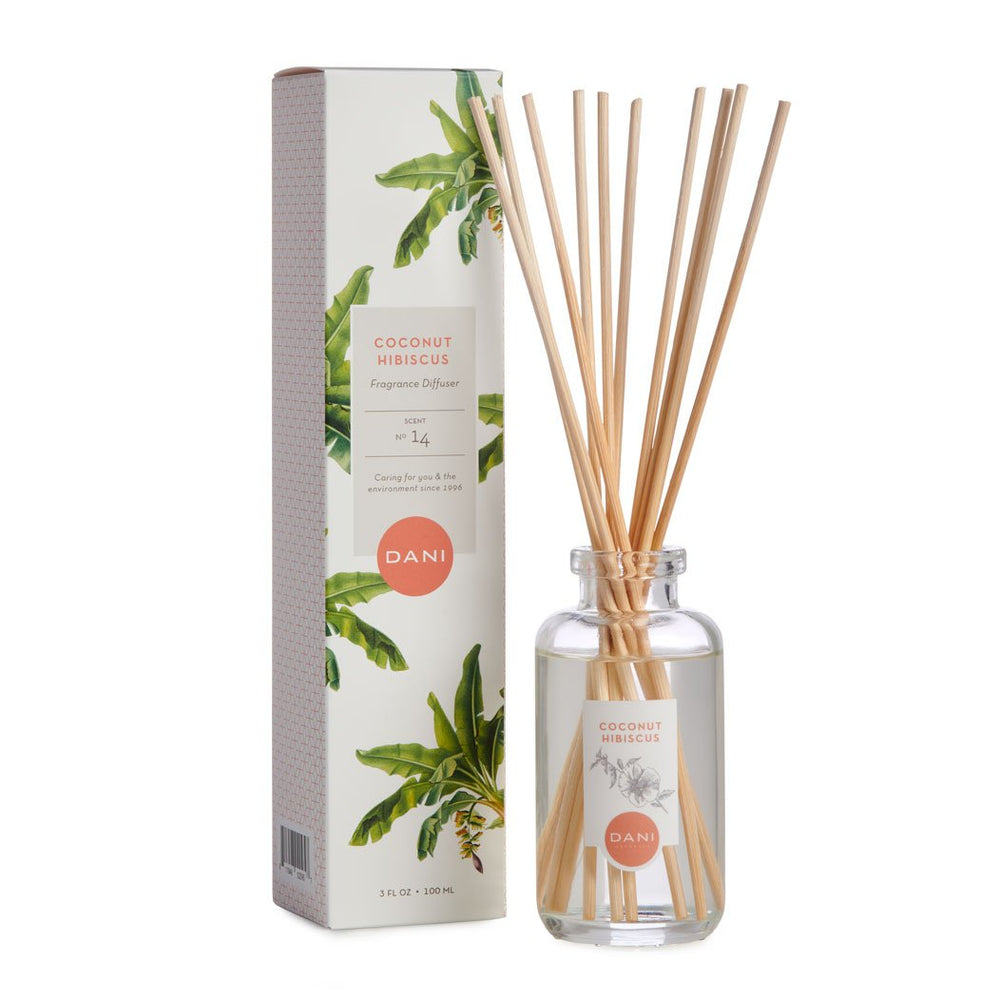 Coconut Hibiscus Reed Diffuser - Slowood