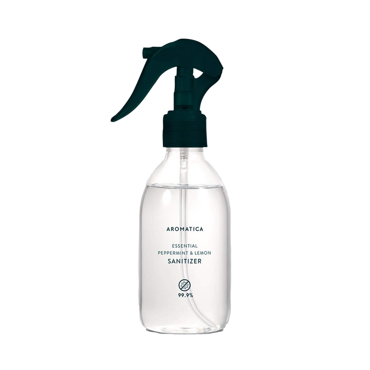 Essential Sanitizer Peppermint & Lemon 200ml - Slowood