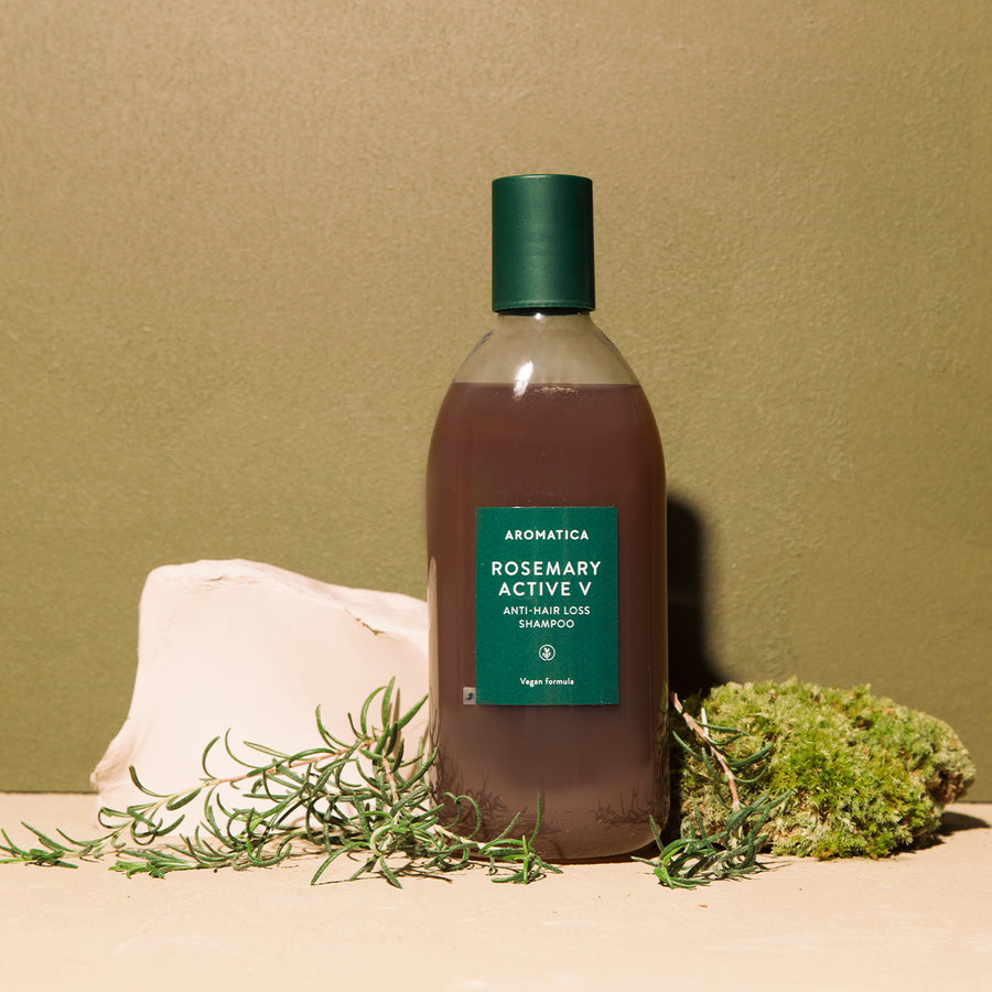 Rosemary Active V Anti-Hair Loss Shampoo - Slowood