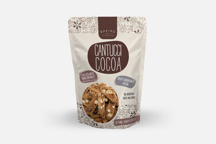 Biscotti Cantucci - Dark Chocolate & Hazelnut 200g - Slowood