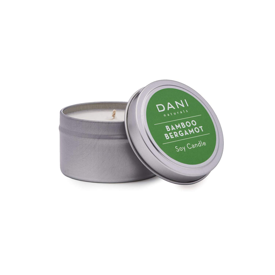 Bamboo Bergamot Candle Tin - Slowood