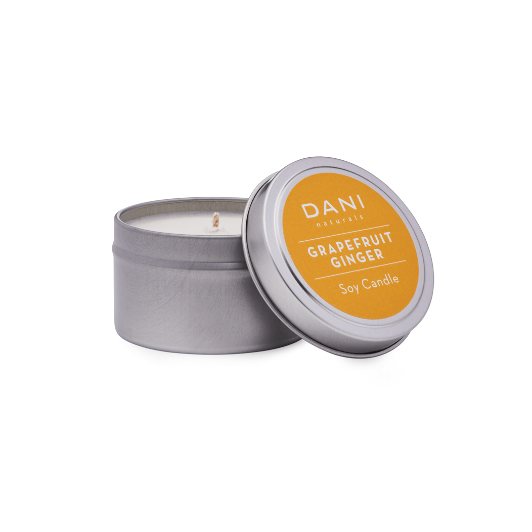 Grapefruit Ginger Candle Tin - Slowood