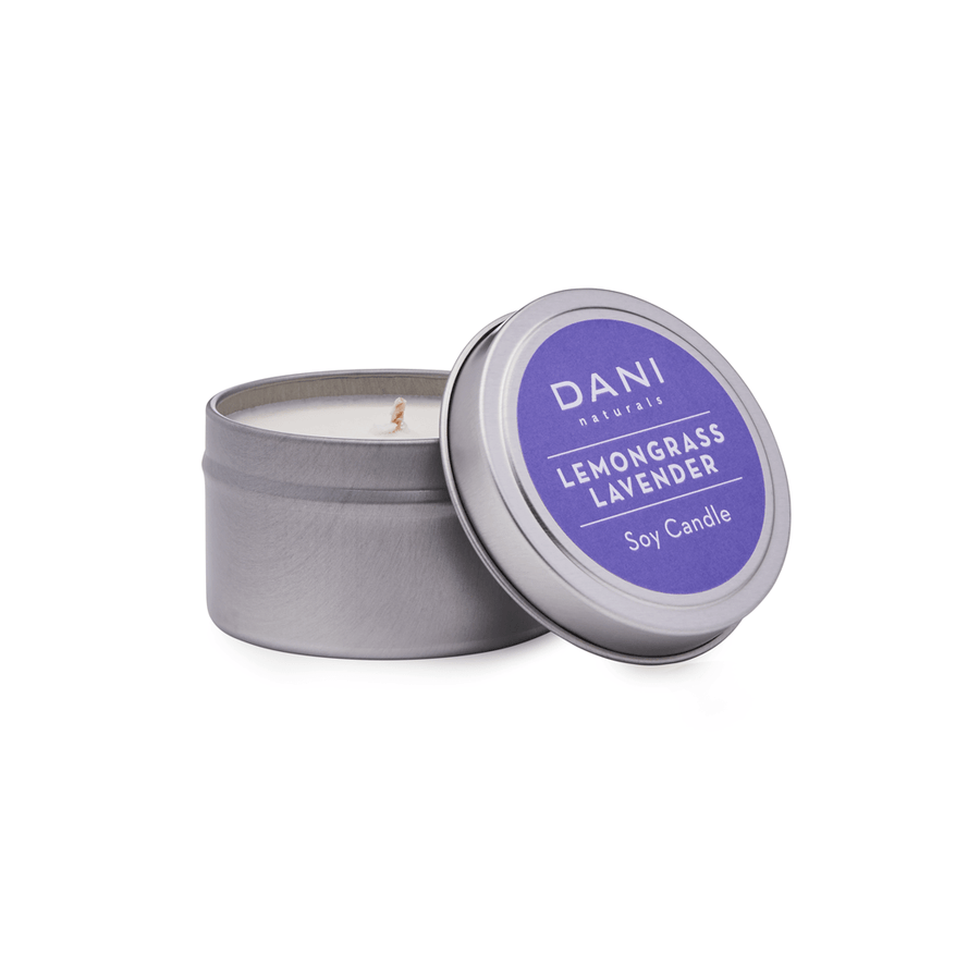 Lemongrass Lavender Candle Tin - Slowood