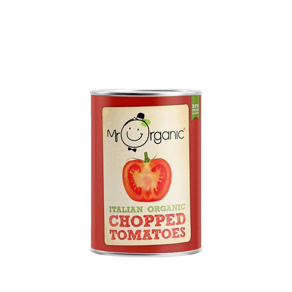 Organic Vegan Chopped Tomato 400g - Slowood