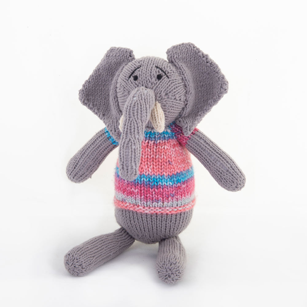 Fair Trade Handmade Doll (L) - Elephant - Slowood