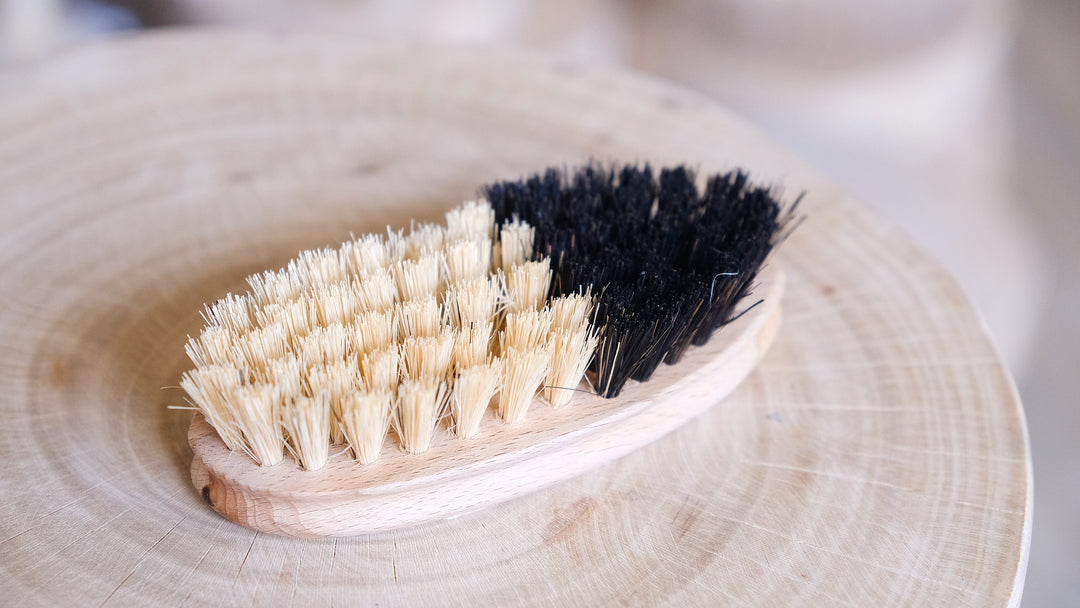 Natural Fiber Vegetable Brush - Slowood