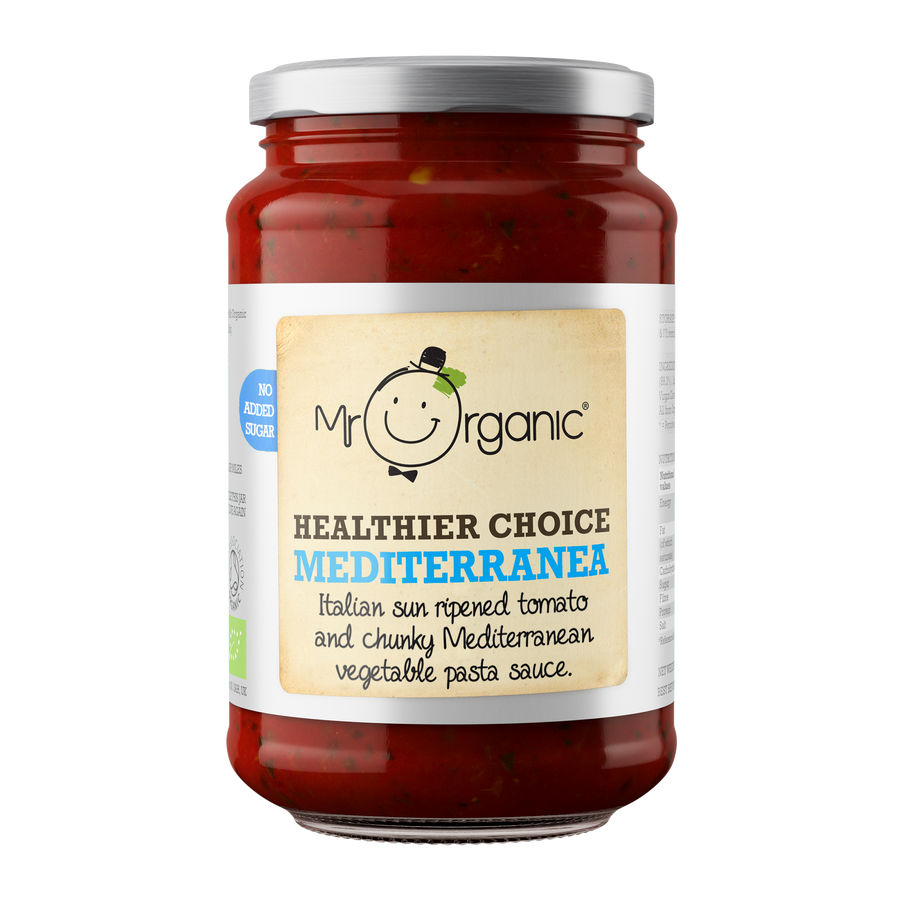 Mediterranea Pasta Sauce - Organic, Vegan, Gluten Free - Slowood