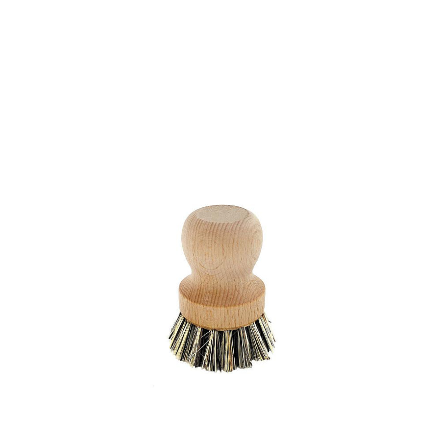 FSC Certified Beech Pan Plant Fiber Brush - Slowood