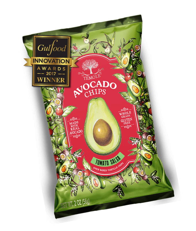 Avocado Chips Tomato Salsa 40g - Slowood