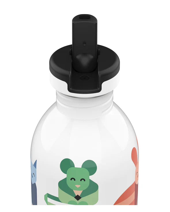 24 Bottles Urban Bottle 050 Best Friends - Colored Sport Lid - Slowood