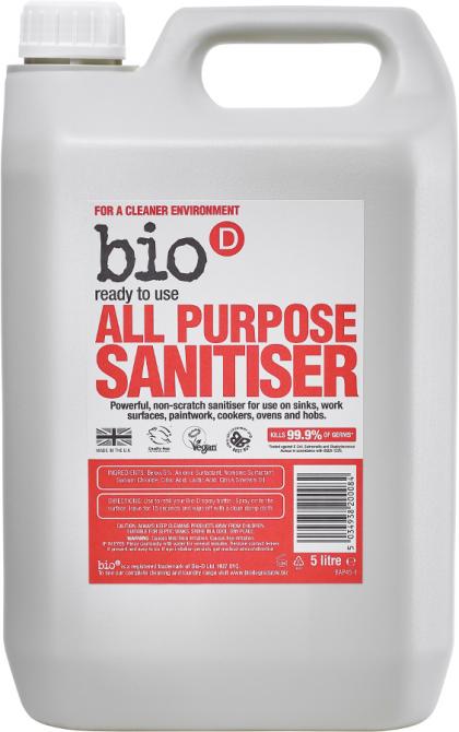 All Purpose Sanitiser 5L - Slowood