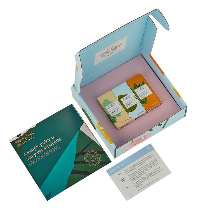 Gift Set - Don't Stress (Patchouli, Bergamot, Petitgrain) - Slowood