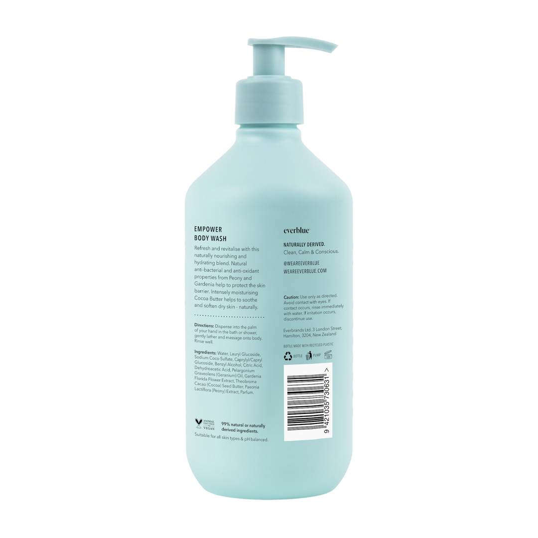 Body Wash Empower 800ml Pump - Slowood