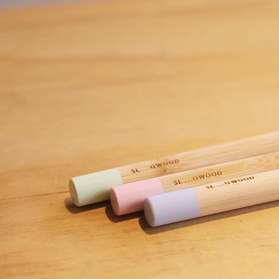 ECO BAMBOO Tooth Brushes - Adult (3pcs) - Slowood