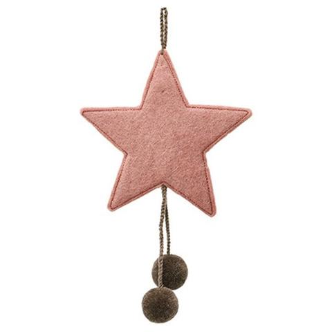 Pompoms star - coral - quartz pink - Slowood