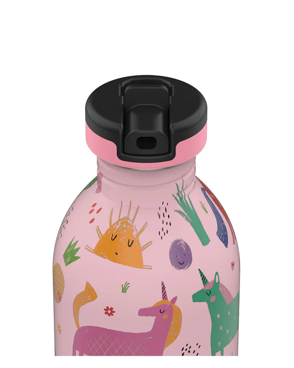 24 Bottles Urban Bottle 500ml Stone Magic Friends - Colored Sport Lid - Slowood